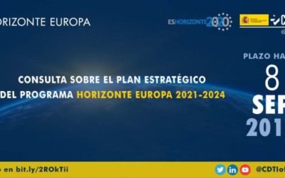 La Comisión Europea lanza una consulta sobre el Plan Estratégico del programa Horizonte Europa 2021-2024