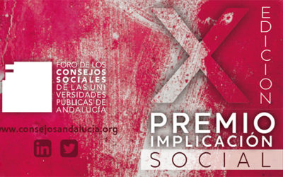 Convocada la X edición del Premio Implicación Social en las Universidades Públicas de Andalucía