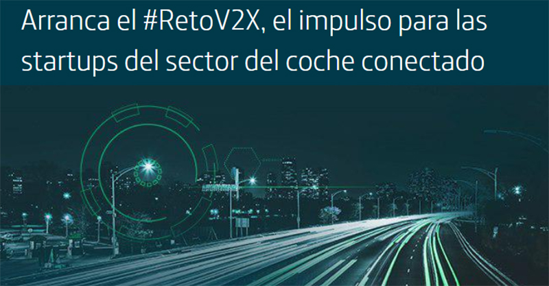 Se buscan startups del sector del coche conectado para el #RetoV2X