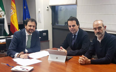 Reunión de trabajo con la Junta de Andalucía sobre proyectos formativos en Tecnología