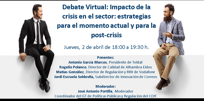Debate Virtual sobre el impacto de la crisis en el sector de las Telecomunicaciones