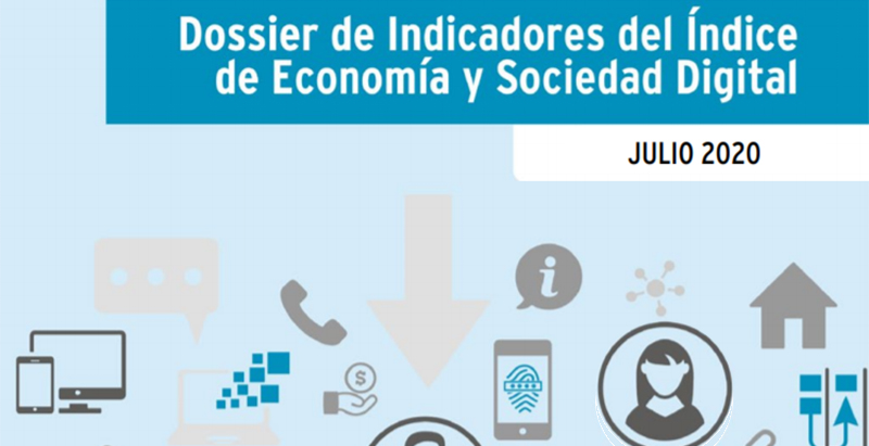 ONTSI publica el dossier de indicadores del Índice de Economía y Sociedad Digital (DESI) 2020