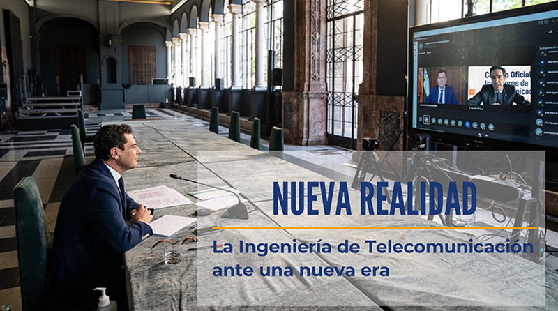 El presidente de la Junta de Andalucía analiza el papel de la Ingeniería de Telecomunicación y sus profesionales en la nueva realidad para ‘Telecos Andaluces’