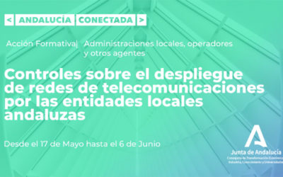 Formación sobre el proceso de implantación de redes de banda ancha en municipios andaluces