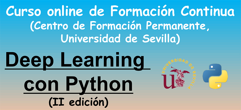 II Edición del curso de Formación Continúa sobre Deep Learning con Phyton