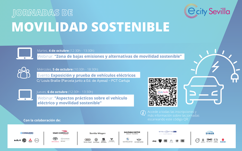 eCitySevilla organiza unas Jornadas de Movilidad Sostenible