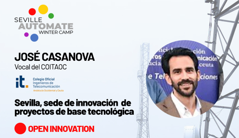Seville Automate Winter Camp cuenta con el Colegio para debatir sobre innovación tecnológica dentro del mundo de la automatización de las telecomunicaciones