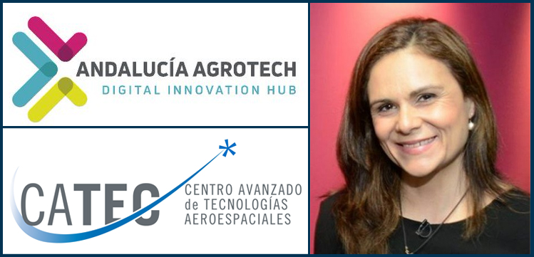 Andalucía Agrotech DIH, el Centro Avanzado de Tecnologías Aeroespaciales (CATEC) y la Ingeniera de Telecomunicación María Cuevas, Premios  Andaluces de Telecomunicaciones 2023