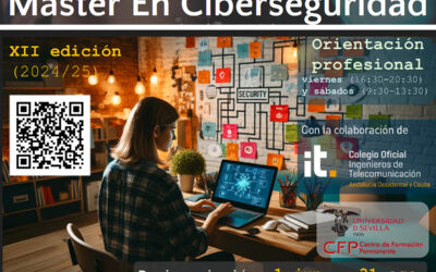 Abierto el plazo de preinscripción de la XII edición del Máster de Ciberseguridad de la Universidad de Sevilla
