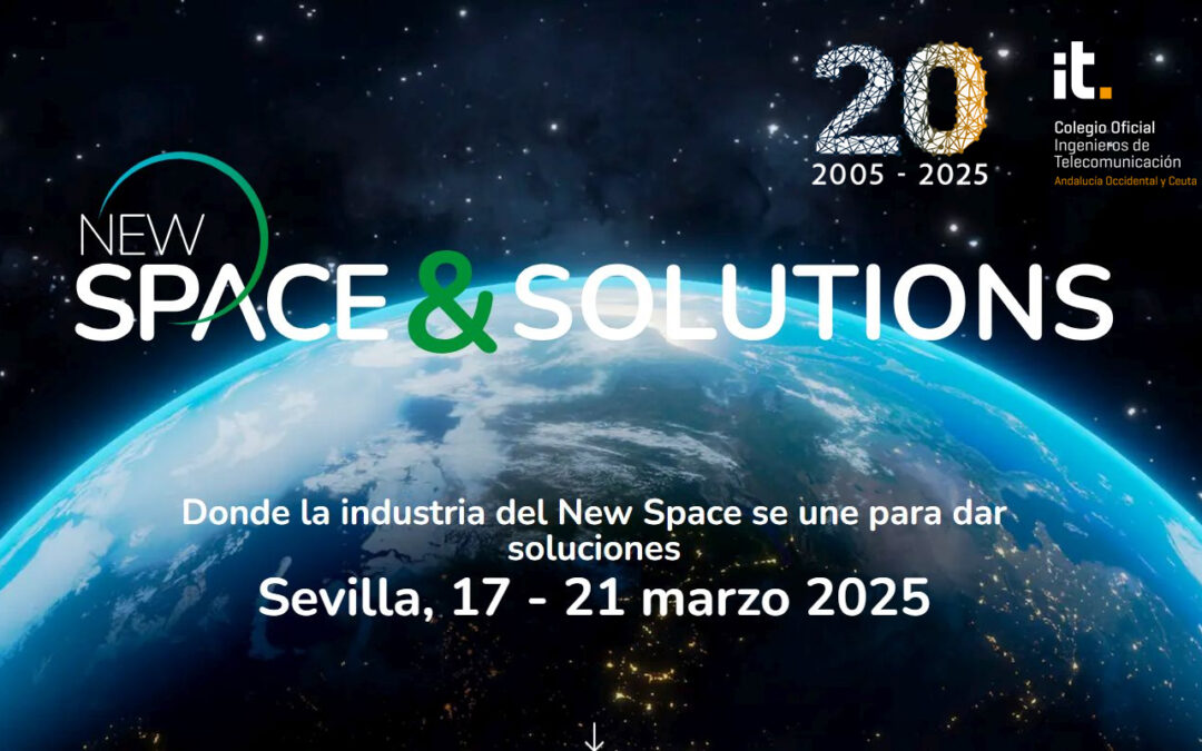 Invitaciones disponibles para que colegiados, asociados y pre-colegiados asistan a la I edición de New Space & Solutions