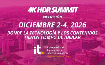 Abrimos las puertas del 4K HDR Summit 2026 a nuestros colegiados, asociados y pre-colegiados